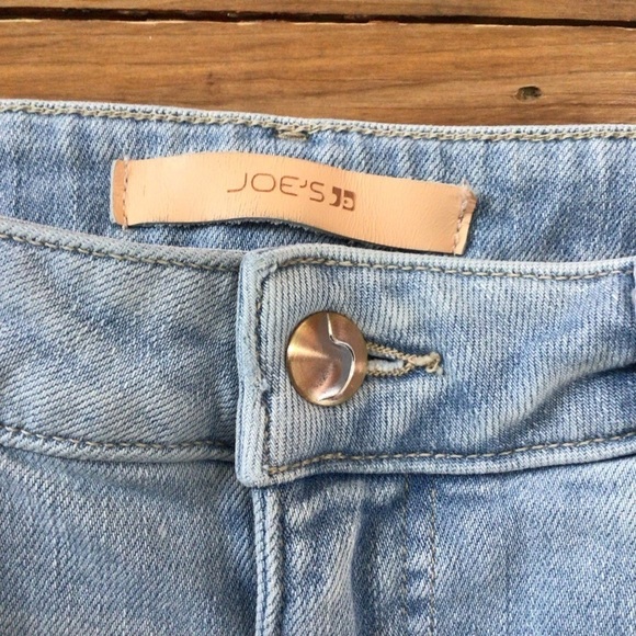 JOES jeans denim The mid rise skinny ankle ripped distressed size 25 faded blue - Picture 2 of 14